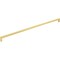 Elements 448 mm Center-to-Center Brushed Gold Square Stanton Cabinet Bar Pull 625-448BG - alternate 1